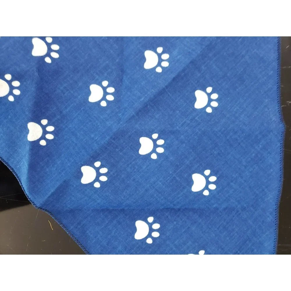 Blue Buffalo Blue White‎ Dog Scarf Bandan Necktie